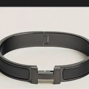 Hermes Black Bracelet